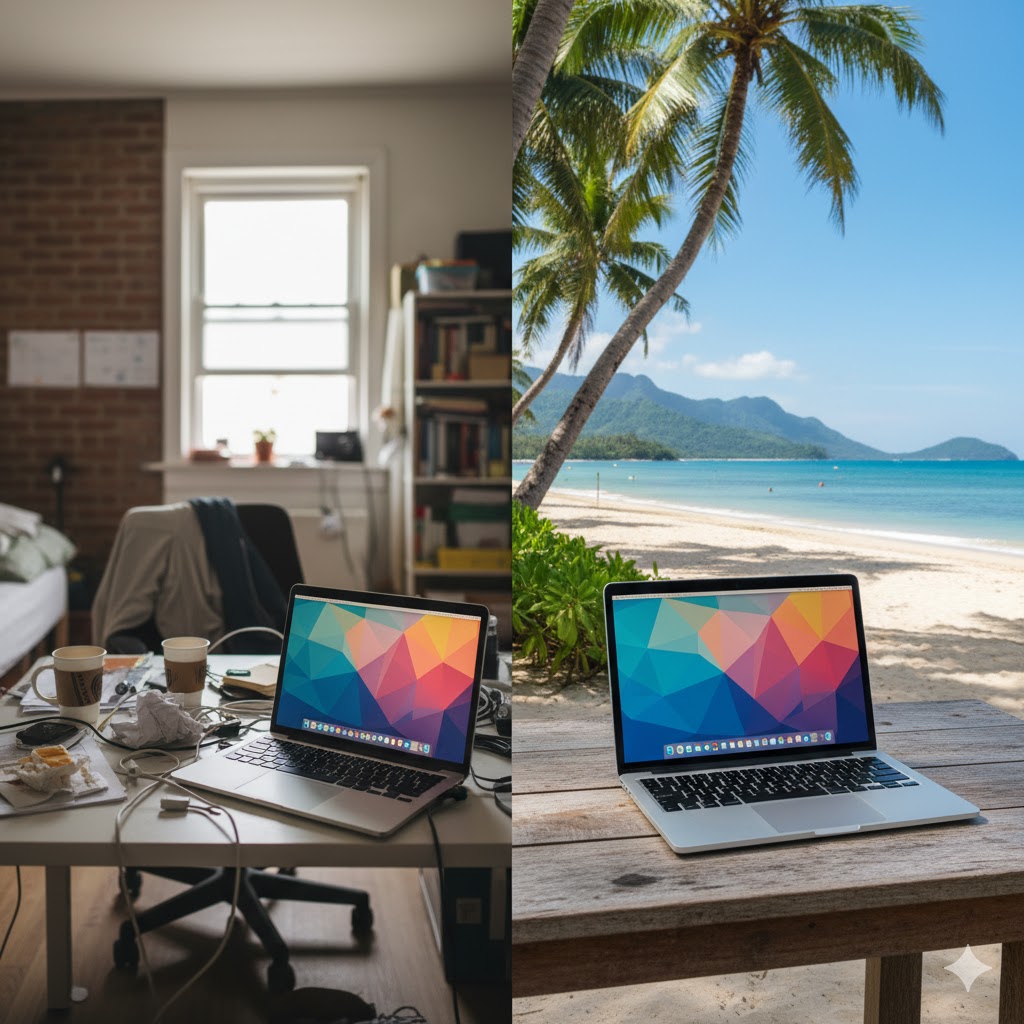 Bukan Sekadar Bekerja dari Pantai: Realitas di Balik Gaya Hidup ‘Digital Nomad’