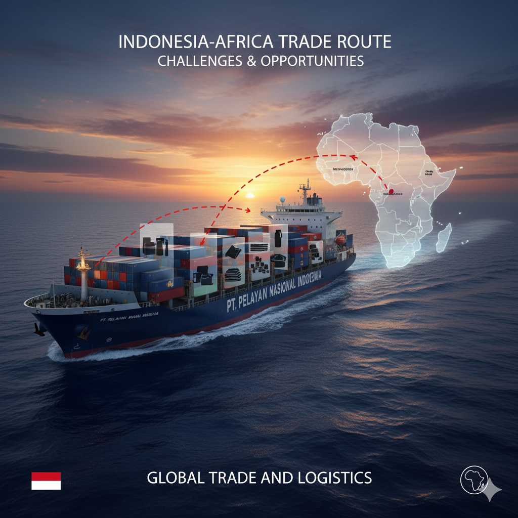 Diplomasi Ekonomi Indonesia di Afrika: Pembukaan Pasar Baru dan Tantangan Logistik.